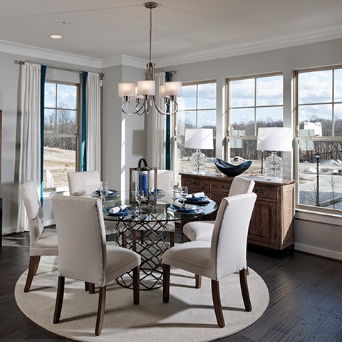 Dining Room. Live in South Bowie’s New Downtown, South Lake